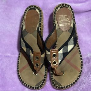 Burberry wedges